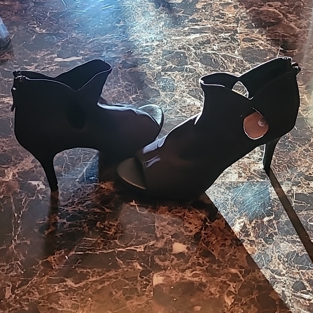 Black heels